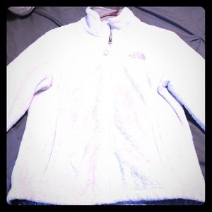 Women’s white NorthFace Fleece